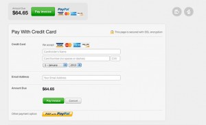 Credit Card Payment for Design Services